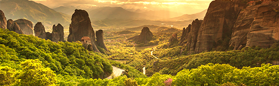 meoteora griekenland natuurgebied